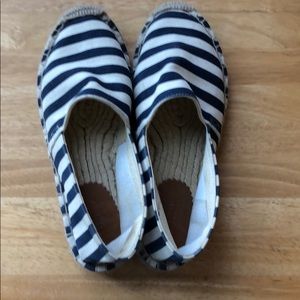 Striped J Crew Espadrilles